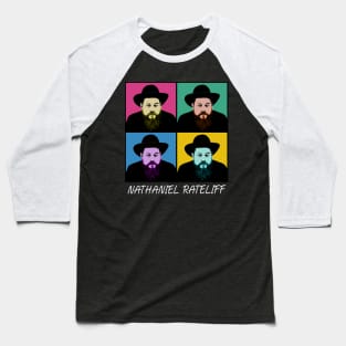 Nathaniel Rateliff 80s Pop Art Style Baseball T-Shirt